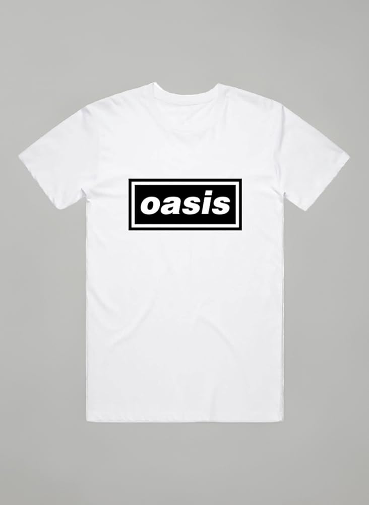 Amazon | Oasis T Shirt Decca Logo 新しい 公式 メンズ Size XL